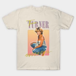 Tina Turner / 80s Style Retro Fan Art Design T-Shirt